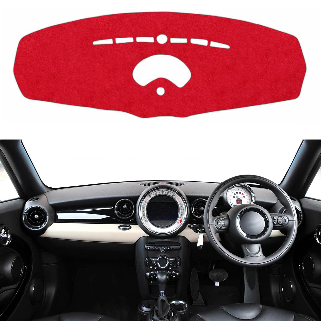 Amazon | XVWTJZIA ダッシュマット、ミニ クーパー S ハッチバック R56